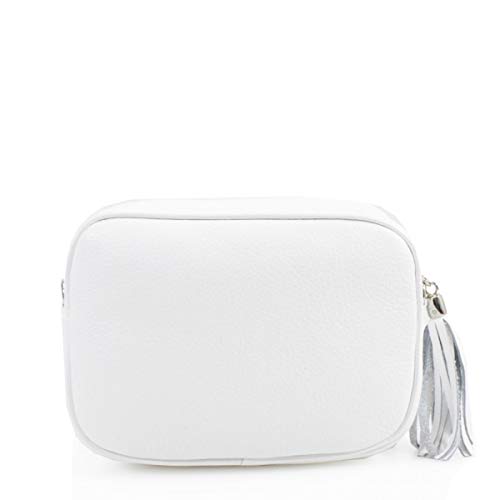 LeahWard Genuine Leather Designer Handbag with Tassel J165