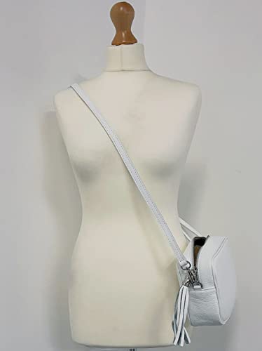 LeahWard Genuine Leather Designer Handbag with Tassel J165