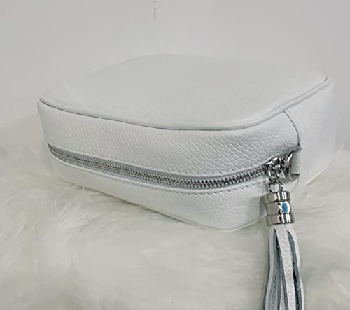 LeahWard Genuine Leather Designer Handbag with Tassel J165