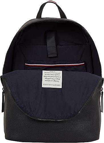 Tommy Hilfiger Men's Black Essential PU Backpack