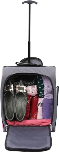 Pink Aerolite MiniMAX 30L Cabin Trolley Backpack