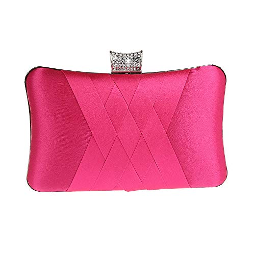 Ro Rox Francesca Crystal Evening Prom Box Clutch