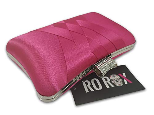 Ro Rox Francesca Crystal Evening Prom Box Clutch
