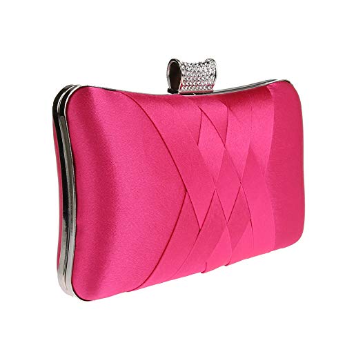 Ro Rox Francesca Crystal Evening Prom Box Clutch