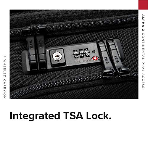 TUMI - Alpha Continental 4-Wheel Carry-On - Designer Handbag