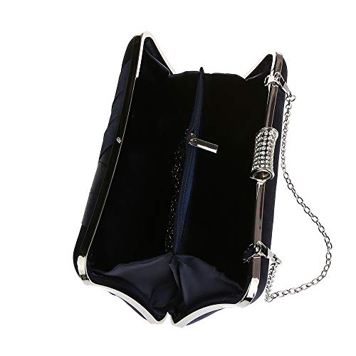 Ro Rox Francesca Crystal Evening Prom Box Clutch