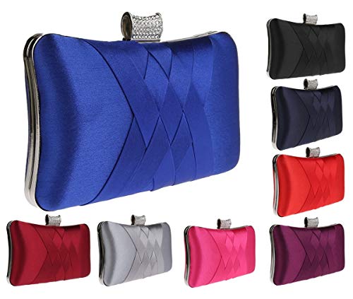 Ro Rox Francesca Crystal Evening Prom Box Clutch