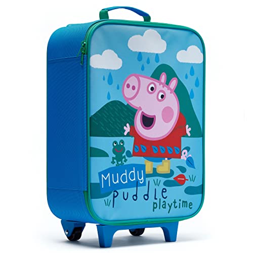 Peppa Pig Kids Designer Trolley Bag Blue