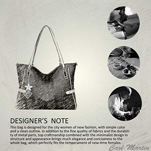 NICOLE&DORIS Fashion Shoulder Bag - White, Large