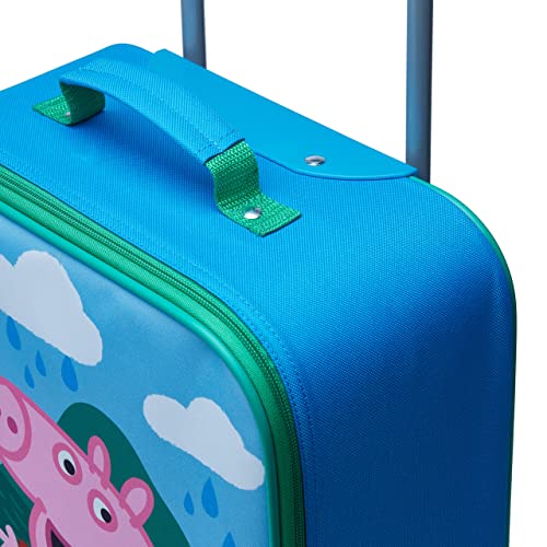 Peppa Pig Kids Designer Trolley Bag Blue