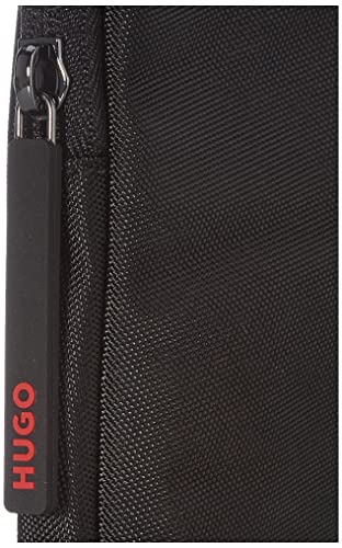 HUGO Mens Ethon Reporter Bag with Red Logo