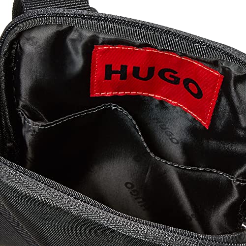 HUGO Mens Ethon Reporter Bag with Red Logo