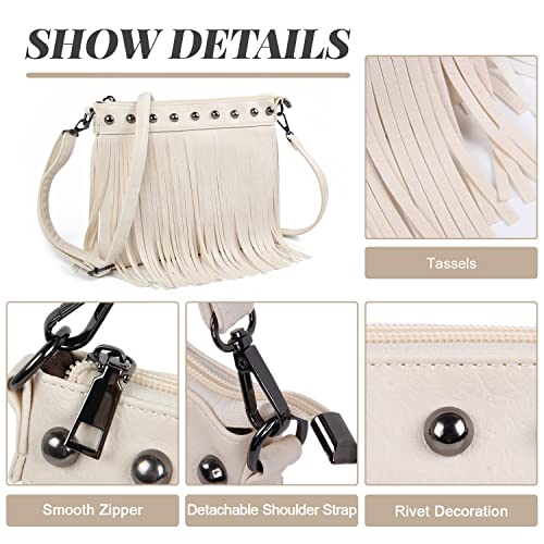 LHHMZ Fringe Shoulder Bags: Vintage Designer Crossbody Handbag