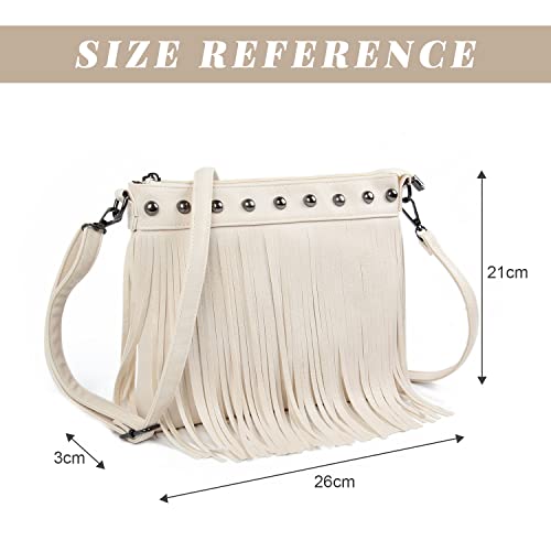LHHMZ Fringe Shoulder Bags: Vintage Designer Crossbody Handbag