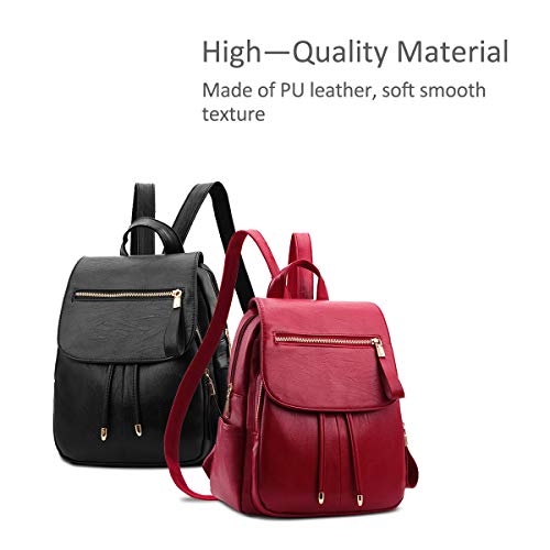 Nicole&Doris Mini Fashion Backpack - Wine Red