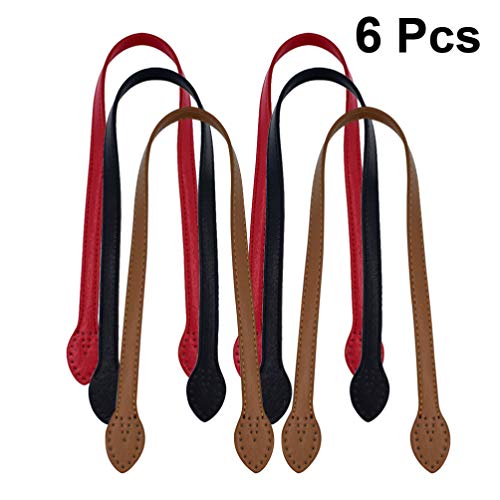 6pcs Leather Purse Handles for DIY Handbag Making