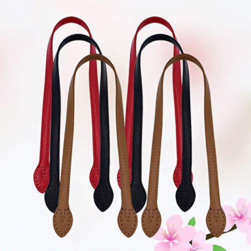 6pcs Leather Purse Handles for DIY Handbag Making