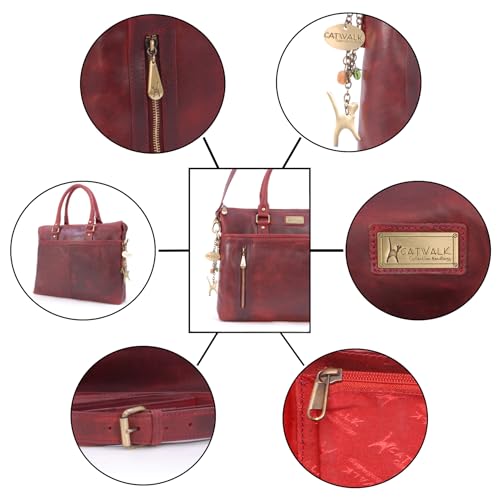 Catwalk Collection Handbags - Ladies Leather Cross Body Bag