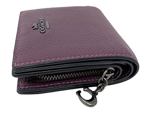 COACH Boysenberry Snap Wallet - Designer Handbag Essential