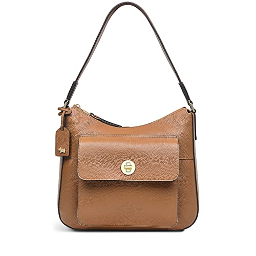 RADLEY Colebrook Indus Tan Medium Ziptop Hobo Bag