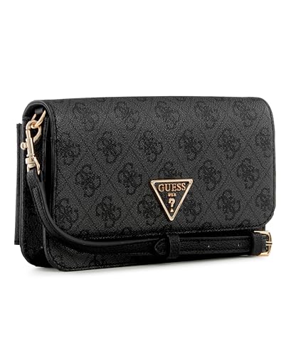 GUESS Noelle Crossbody Organizer Bag, Black Logo