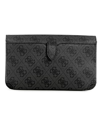 GUESS Noelle Crossbody Organizer Bag, Black Logo