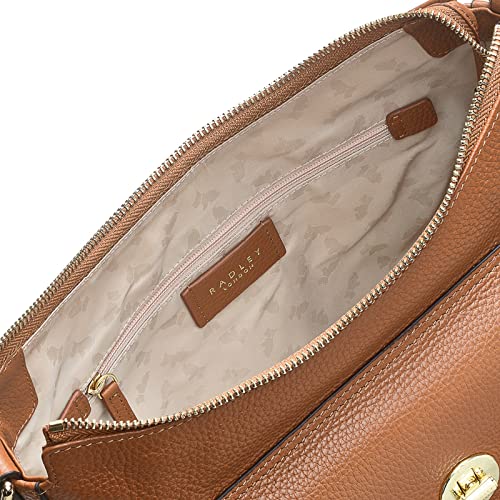 RADLEY Colebrook Indus Tan Medium Ziptop Hobo Bag