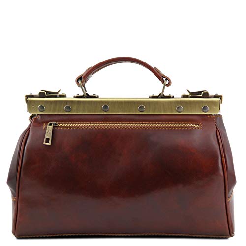 Brown Tuscany Leather Michelangelo Doctor's Leather Bag