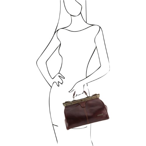Brown Tuscany Leather Michelangelo Doctor's Leather Bag