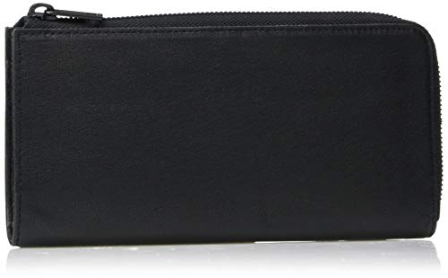 Diesel Men's Black Zip Wallet, CLIN L-24, One Size