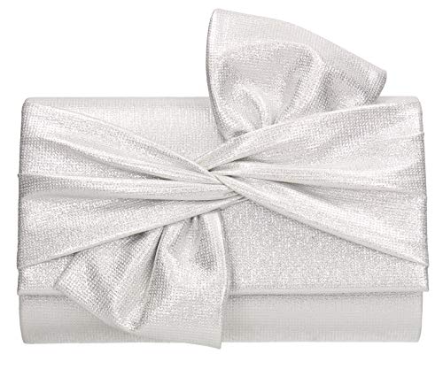 June Bow Style Clutch Bag by SwankySwans