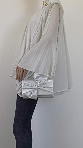 June Bow Style Clutch Bag by SwankySwans