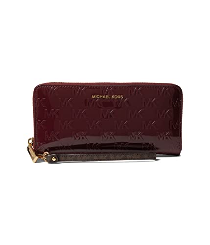 Merlot Michael Kors Jet Set Continental Mini Bag