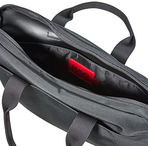 HUGO Men's Ethon_s Black Briefcase - 37x4.5x28 cm
