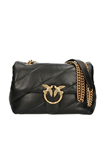 Pinko Love Classic Puff CL Handbag in Pink/Black