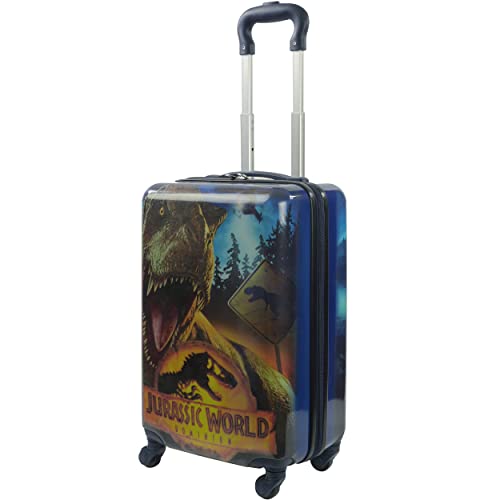 Designer Dinosaur Theme Kids Rolling Luggage, 21 Inch