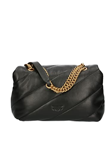 Pinko Love Classic Puff CL Handbag in Pink/Black