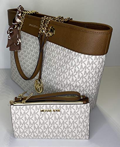 Michael Kors Shania Tote Set with Wallet and Scarf