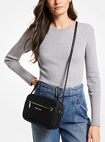 Michael Kors Jet Set Crossbody Bag + Wallet (Black/Python)