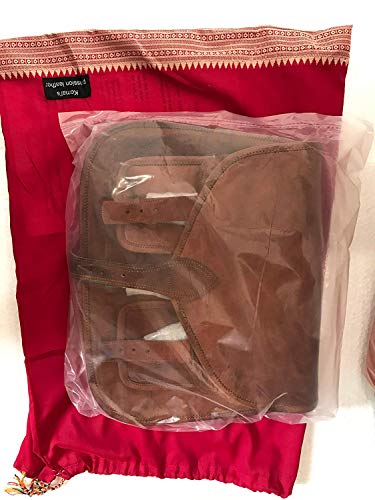 14" Leather Crossbody Shoulder Bag - Designer Handbag