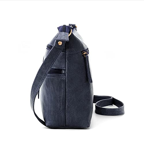 Woodland Leather Women's Hobos & Shoulder Bags - Navy