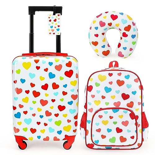 Girls Designer Handbags: 3-Piece Set with Wheels