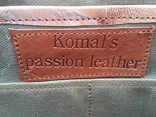 14" Leather Crossbody Shoulder Bag - Designer Handbag