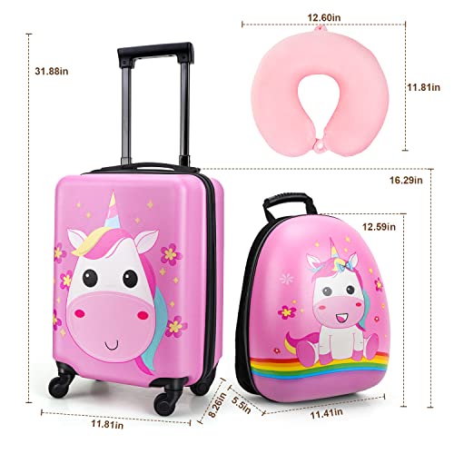 Unicorn Kids Luggage Set, Stylish and Durable