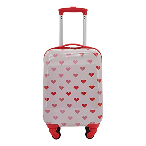 Hearts Designer Luggage Set for Fashionable Kids