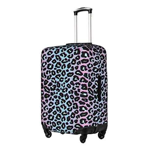 Neon Leopard Elastic Suitcase Cover for XL Suitcases