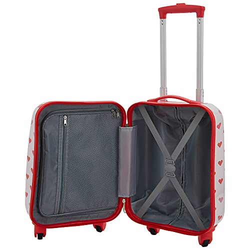 Hearts Designer Luggage Set for Fashionable Kids