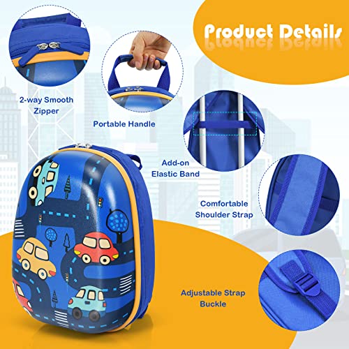 Kids Designer Luggage Set: Backpack & Suitcase