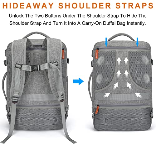 Extra Large Designer Carry on Backpack for Men & Women