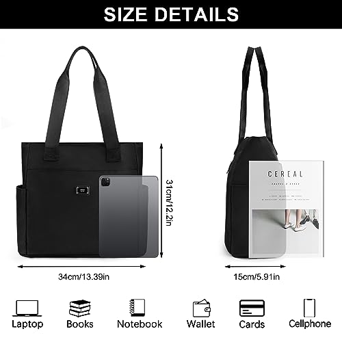 Designer Nylon Shoulder Bag for Women - Large Tote